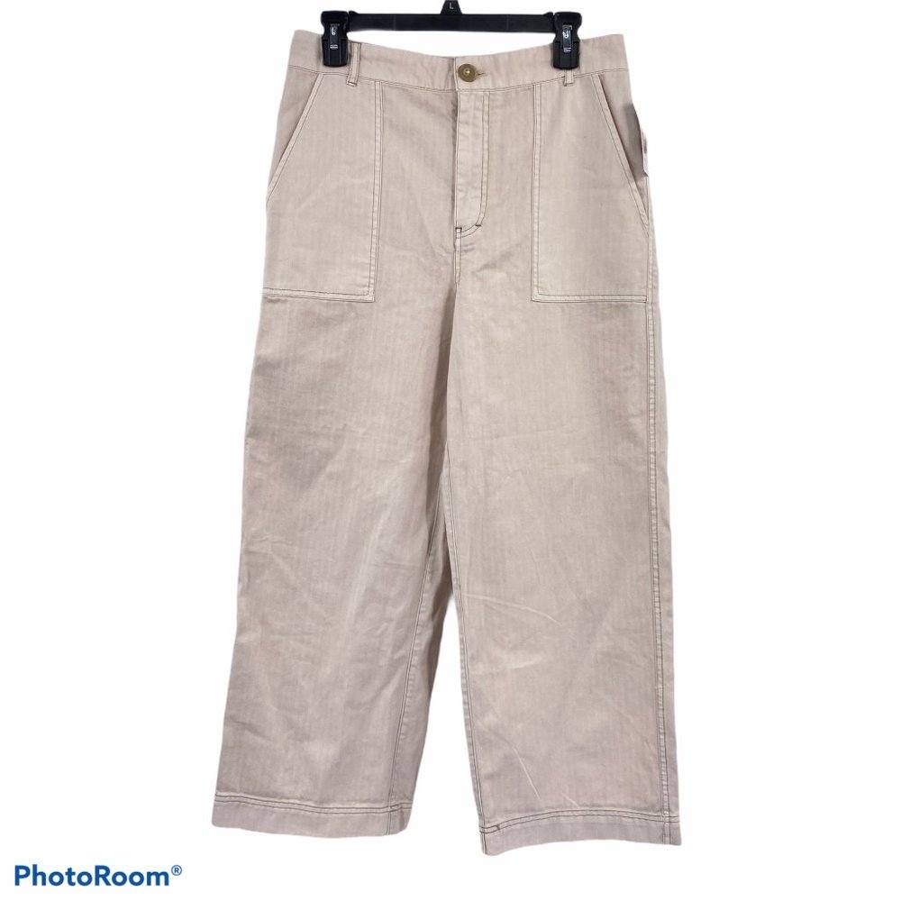 Free People Sunday Skies straight leg cropped jean - Picture 3 of 10